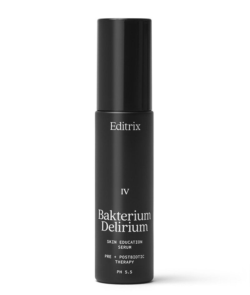 Editrix Bakterium Delirium Microbiome science Prebiotic skin benefits Postbiotic skin benefits